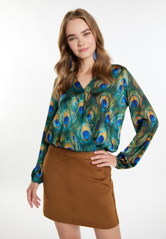 IZIA Blouse in Gemengde kleuren: voorkant