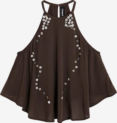 Desigual Chemisier en L en marron, Vue avec produit