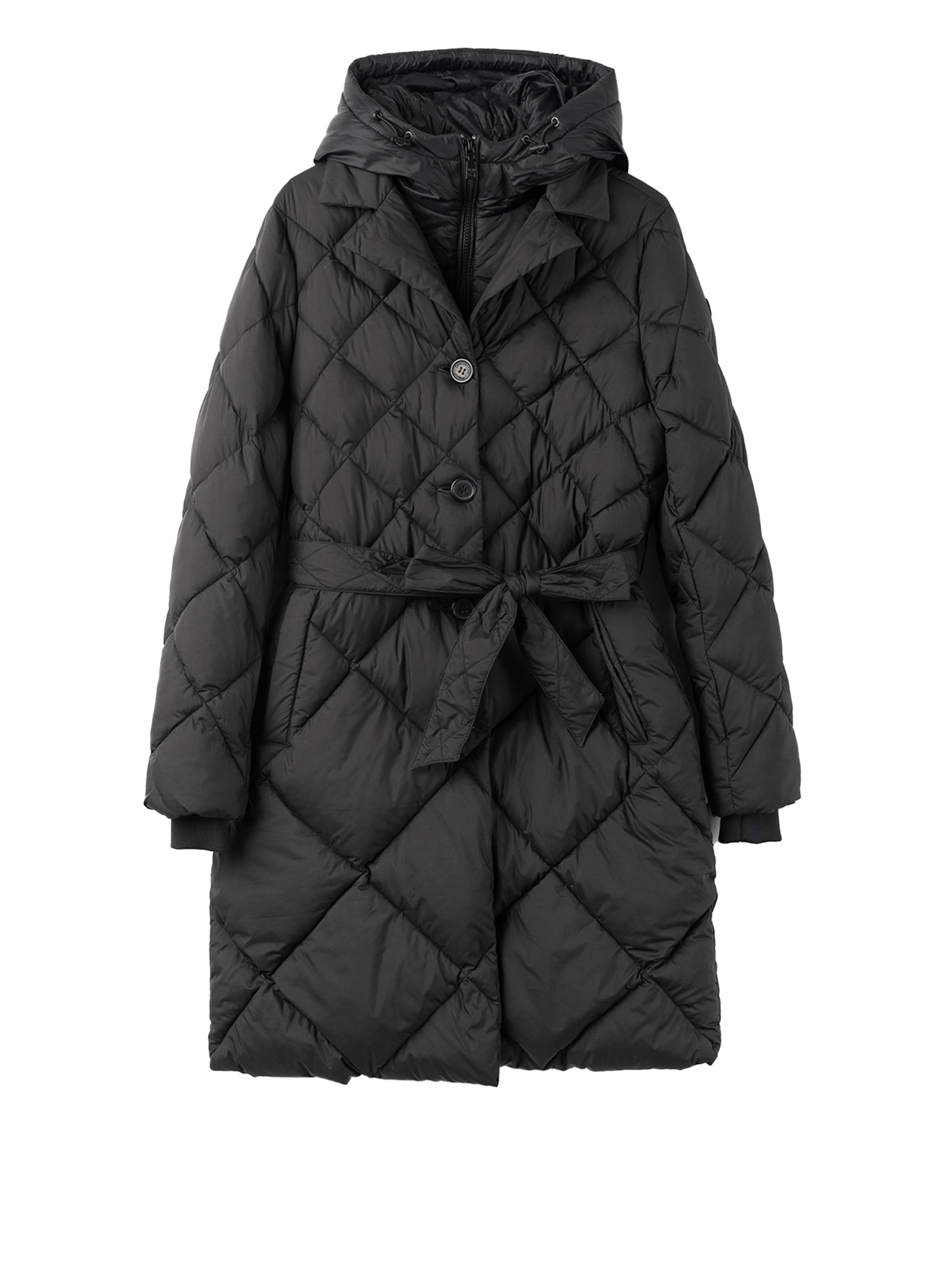 Camomilla Italia Winterjas 'PAT' in Zwart: voorkant