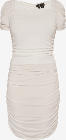 faina Dress in White: front