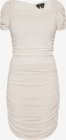 faina Cocktail Dress in White: front