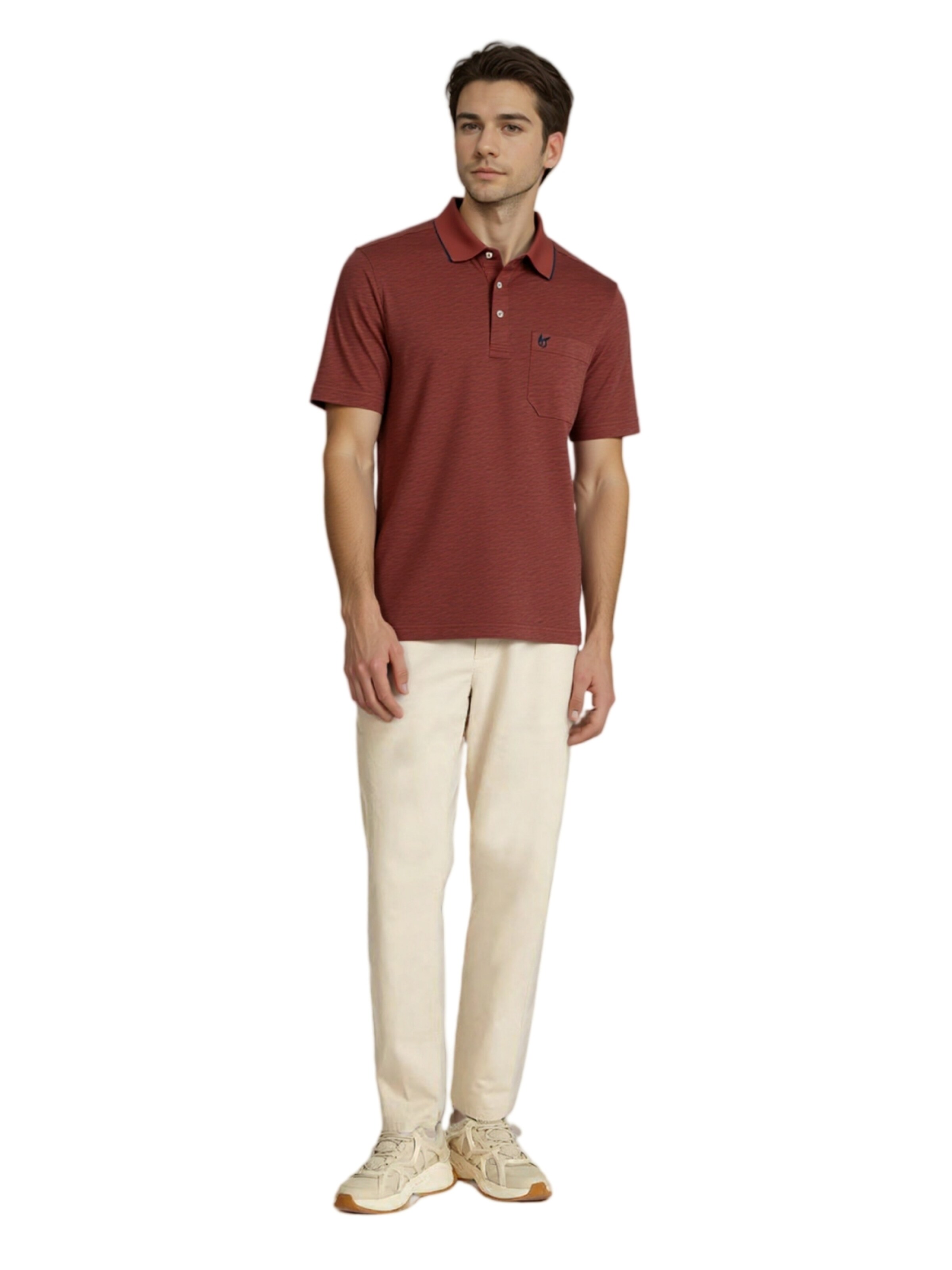 T-Shirt 'Softknit' HAJO en rouge