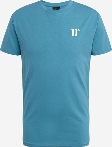 11 Degrees Shirt in Blauw: voorkant