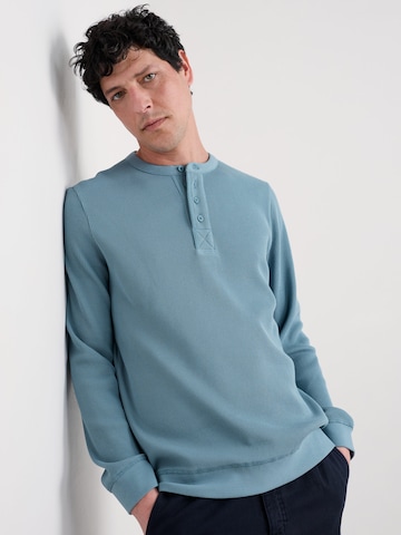 Seasalt Cornwall Swearshirt ' Brigantine' in Blau: Vorderseite
