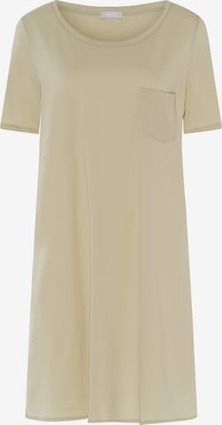Chemise de nuit ' Cotton Deluxe ' Hanro en beige : devant