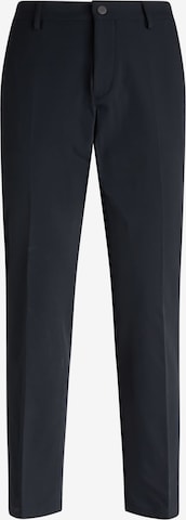 Boggi Milano Trousers with creases in Blue: front