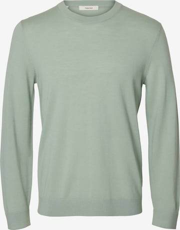SELECTED Sweater 'SLHTray' in Green: front