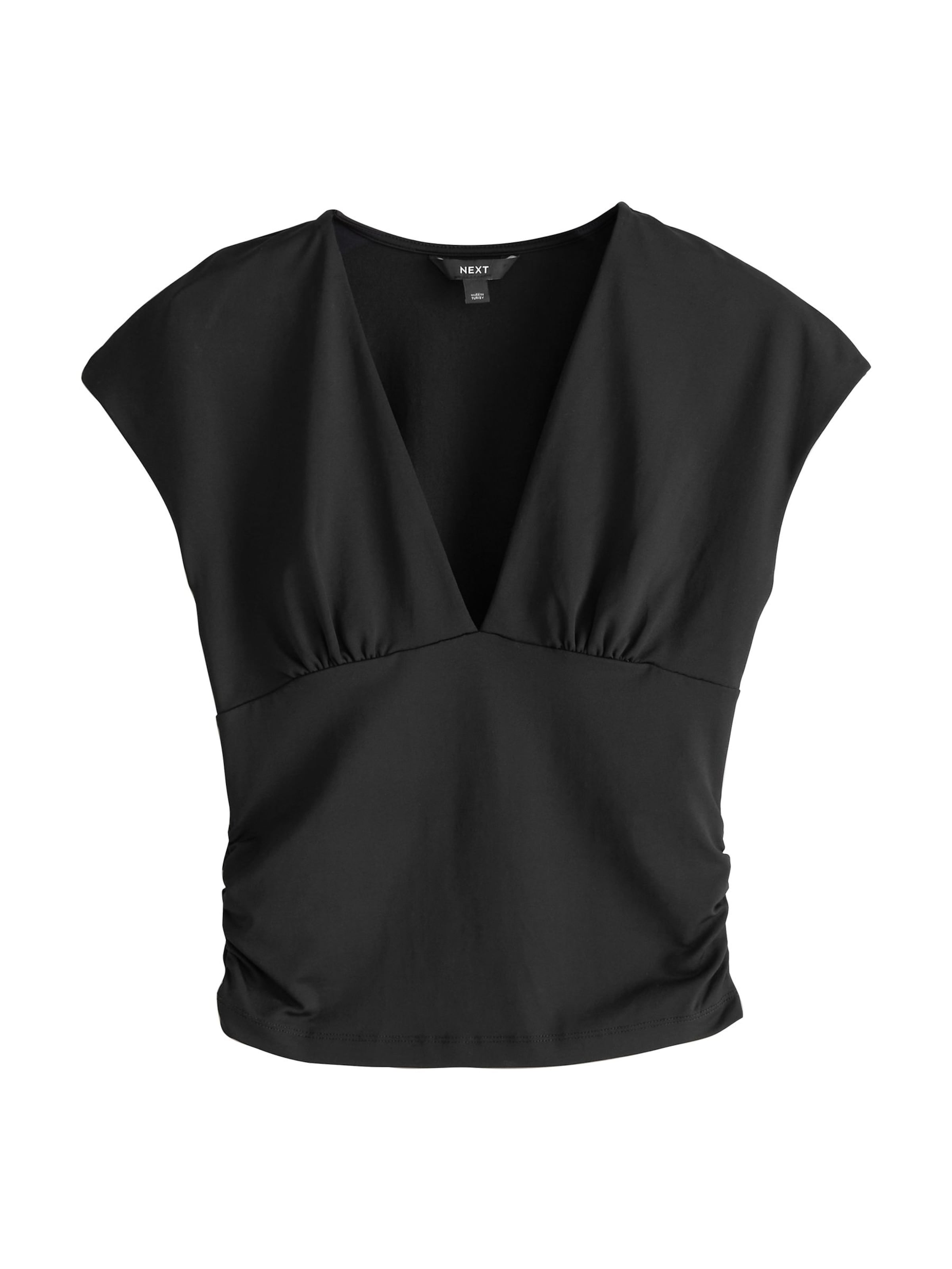 Next Shirt in Zwart: voorkant