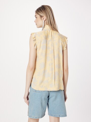 LA STRADA UNICA Blouse 'BLOSSOM' in Geel