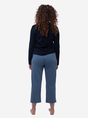 Ammann Pajama 'Night & Home' in Blue