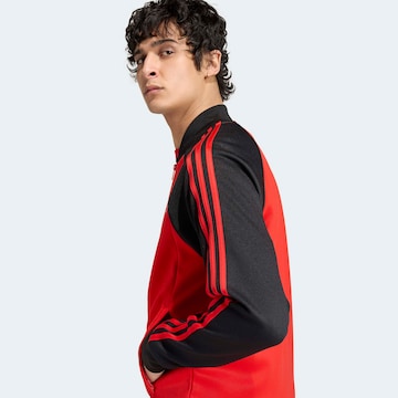 ADIDAS ORIGINALS Ζακέτα φούτερ 'SST' σε κόκκινο