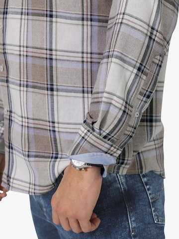BABISTA Regular fit Button Up Shirt ' Lucindar ' in White