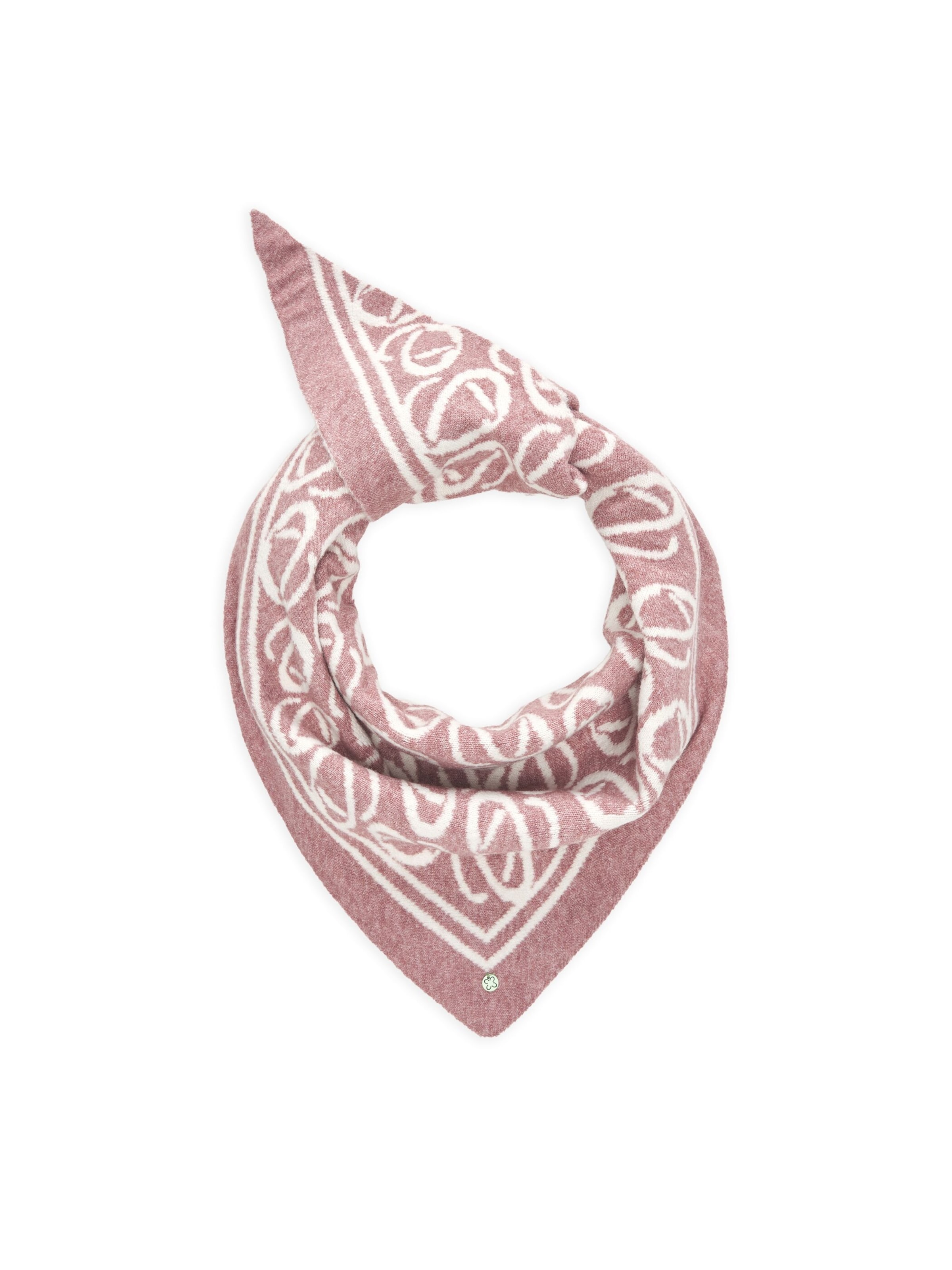 Foulard CODELLO en rose : devant