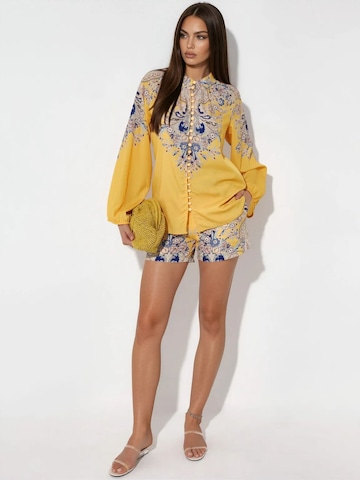 MSN Collection Pantsuit in Yellow: front
