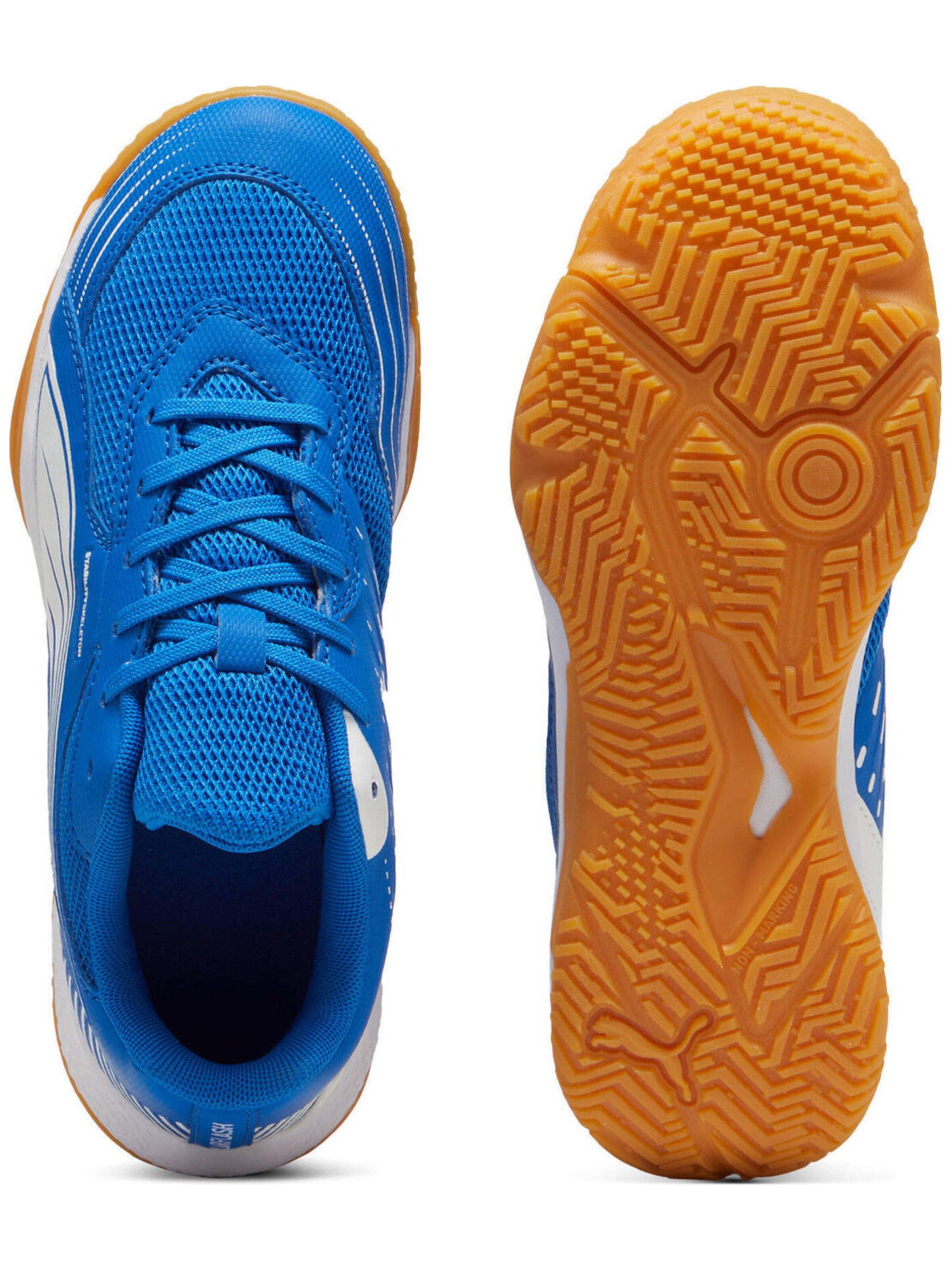PUMA Soccer shoe 'Puma Solarflash III Jr Team' in Blue