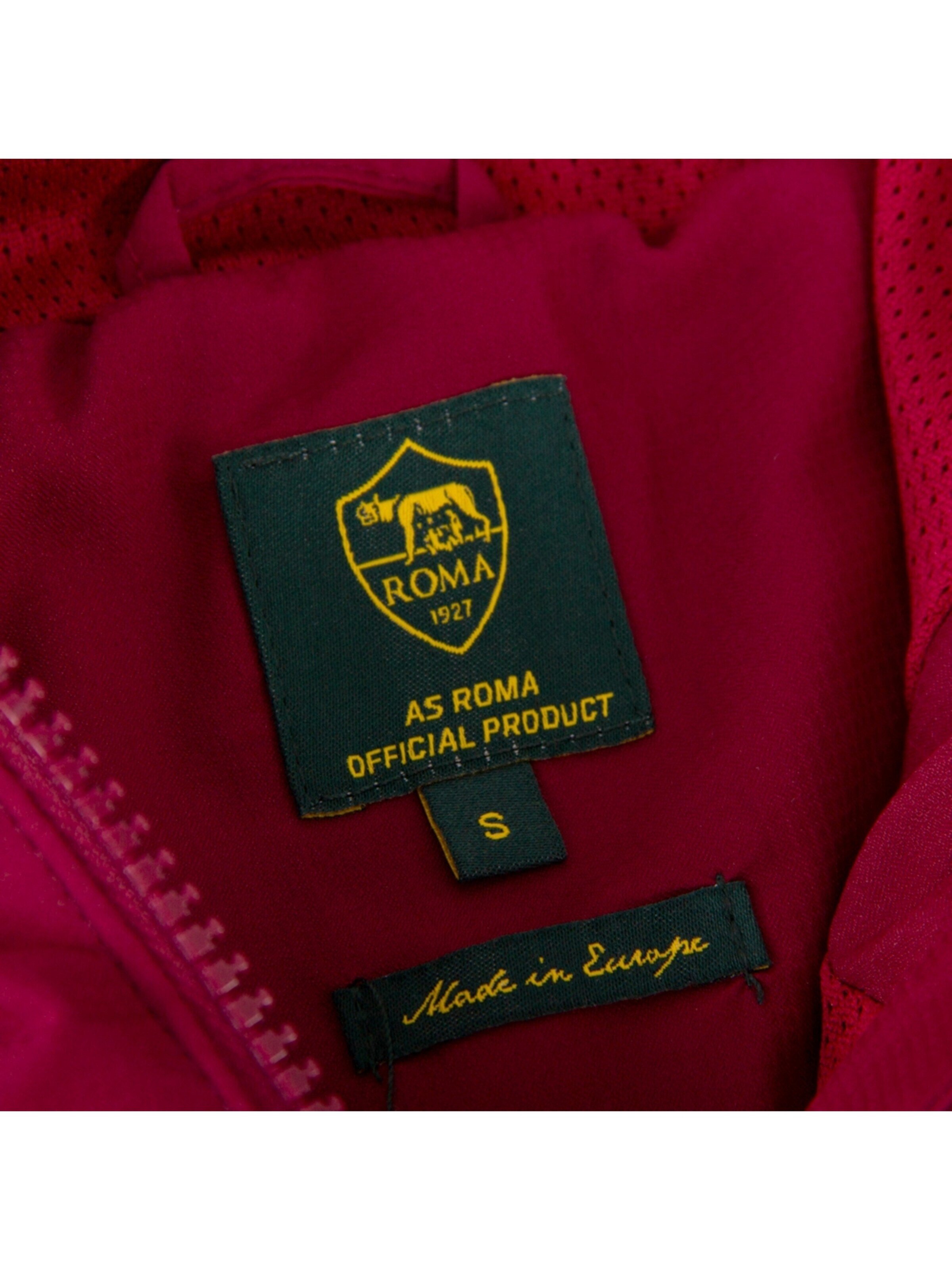 COPA FOOTBALL Sportjas 'AS Roma 1987 - 89 Retro Voetbal Windrunner' in Rood