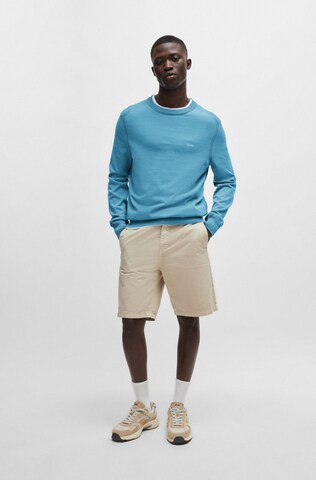 BOSS Sweatshirt 'Asac C' in Blau