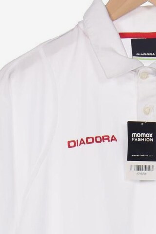 Diadora Poloshirt L in Weiß