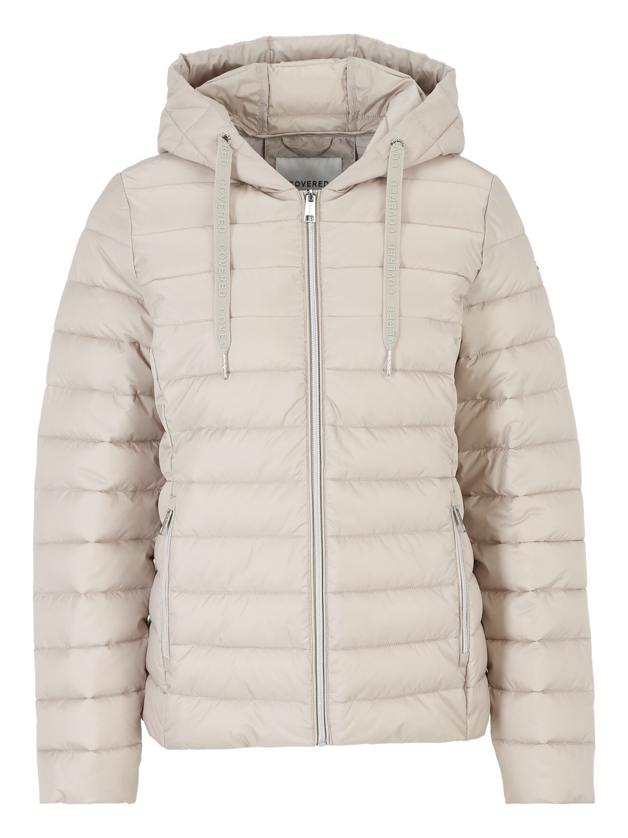 Covered Winterjas 'Nala' in Beige: voorkant