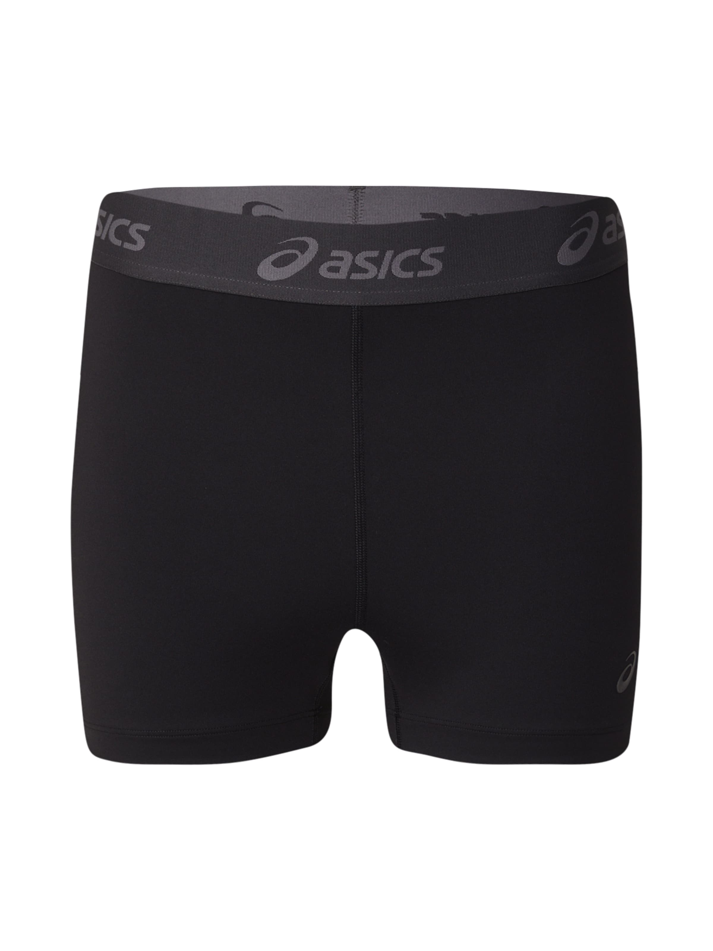 ASICS Skinny Sportbroek &#x27;ESSENTIAL&#x27; in Zwart: voorkant