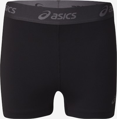 Sportinės kelnės 'ESSENTIAL' iš ASICS, spalva – pilka / tamsiai pilka / juoda, Prekių apžvalga