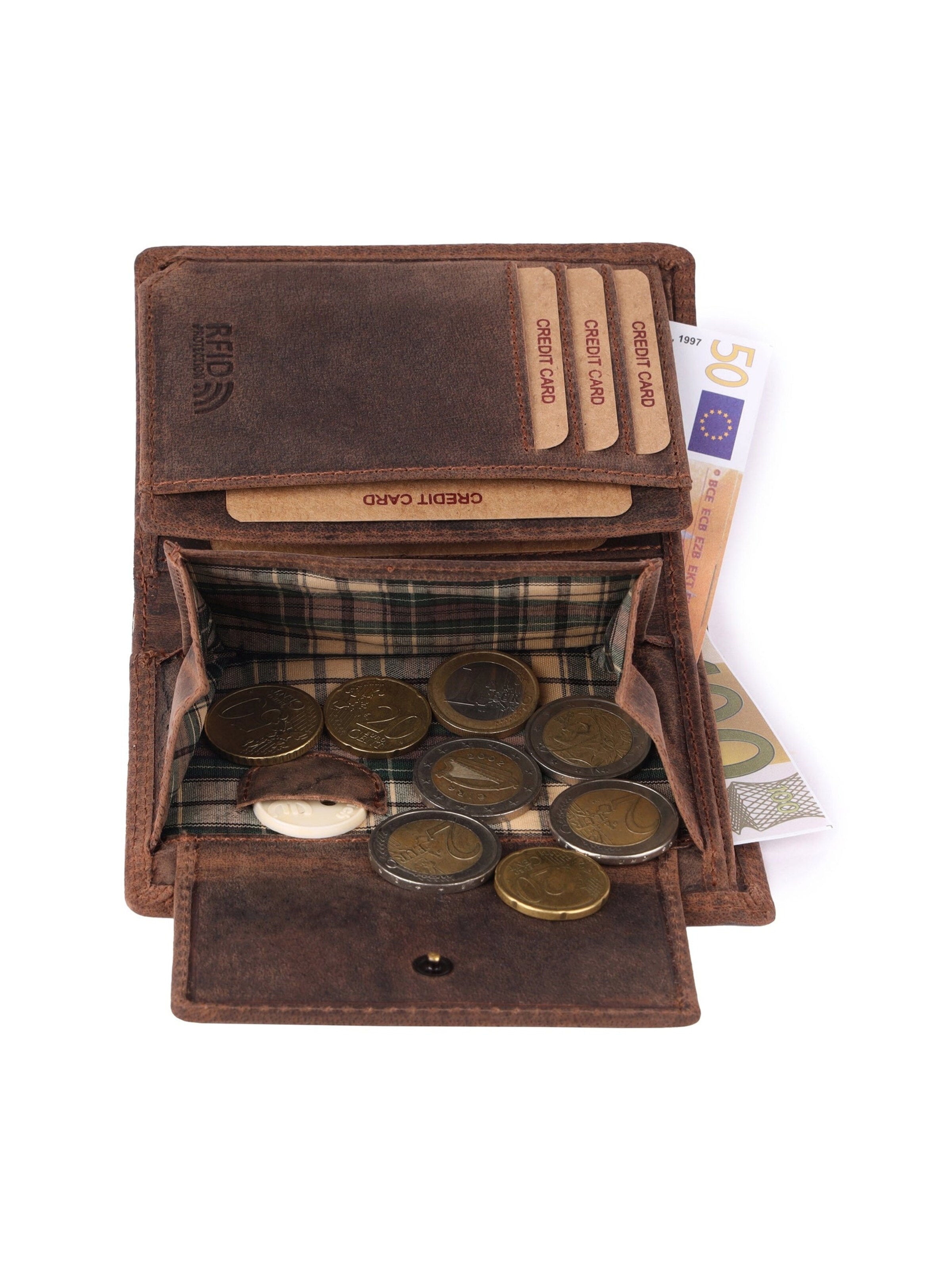 Benthill Wallet in Brown