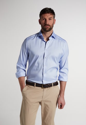 ETERNA Regular fit Business shirt in Blue: front