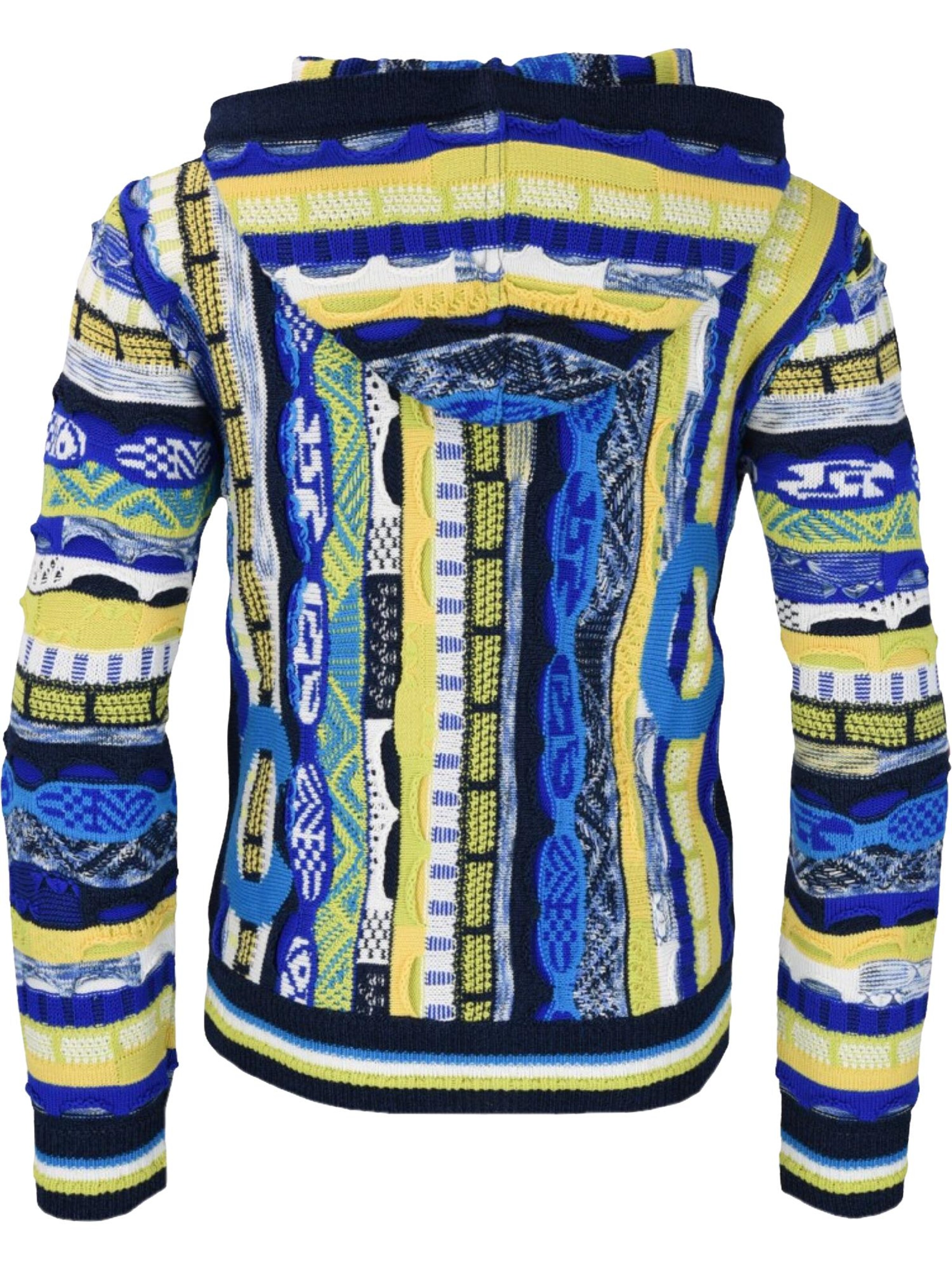 Carlo Colucci Strickjacke 'Castaldo' in Mischfarben