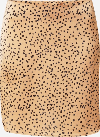 Dorothy Perkins Rok in Beige: voorkant