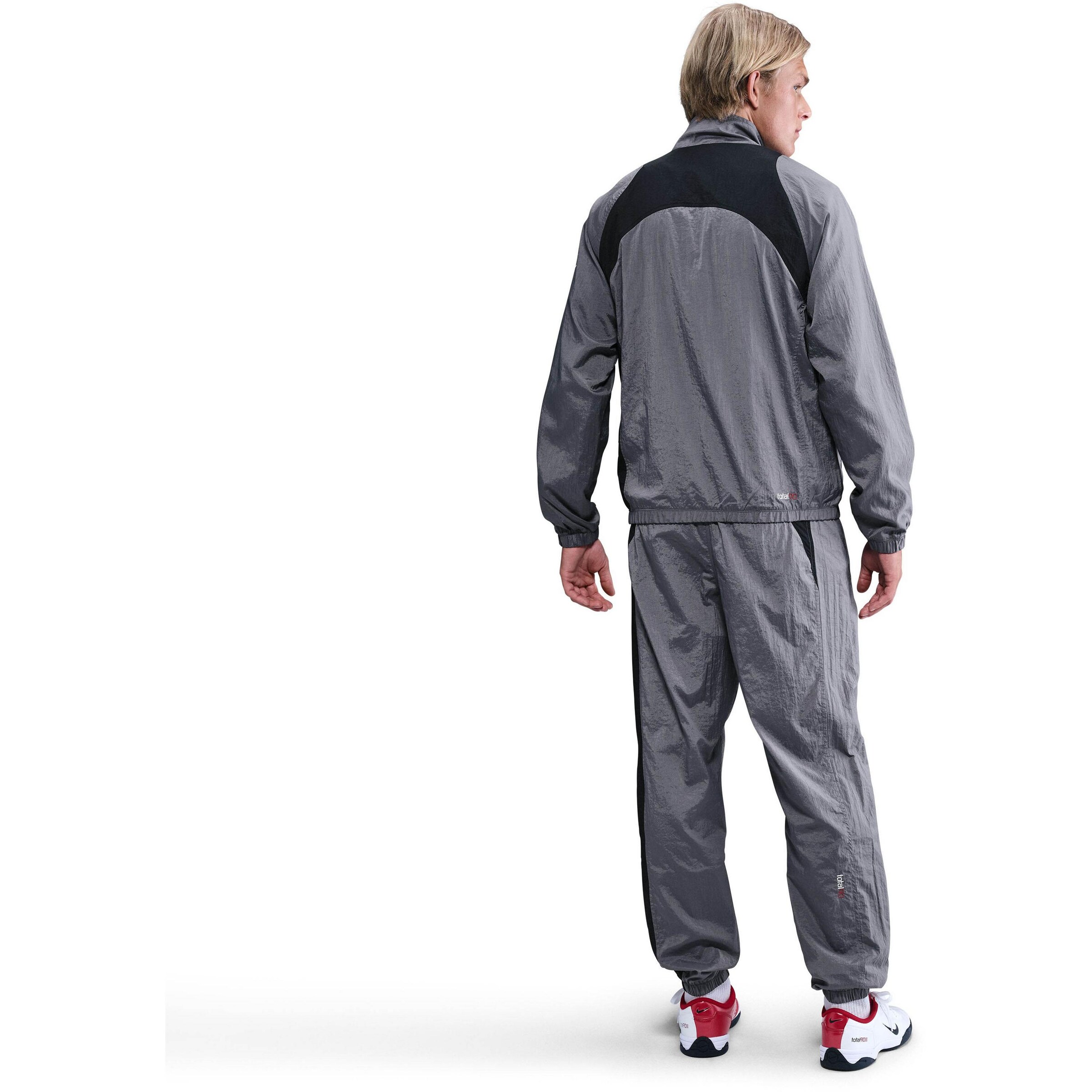 NIKE Training Jacket 'Total 90' in Grey