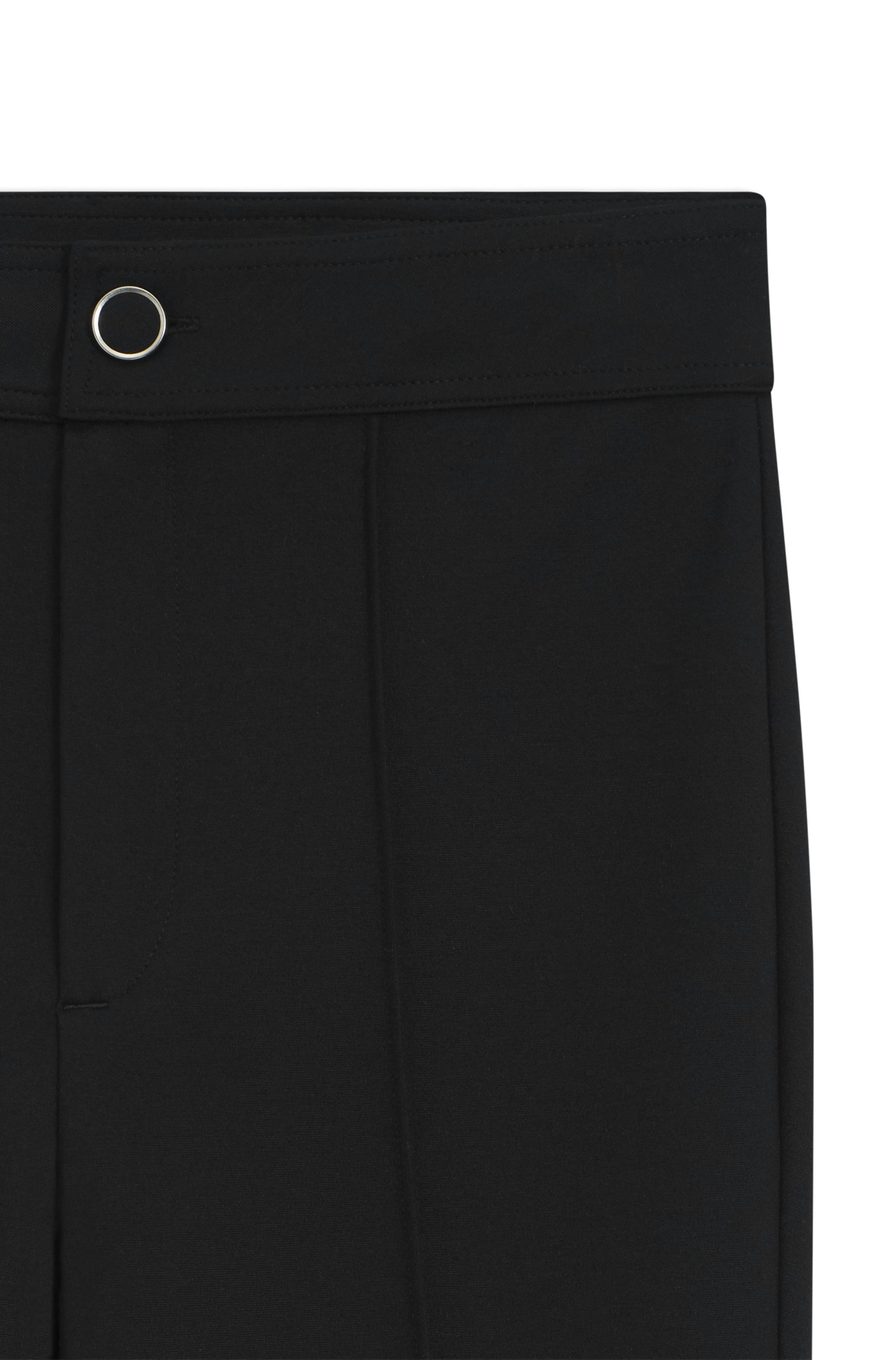 HUGO - Flared Calças 'Nereyel' em preto