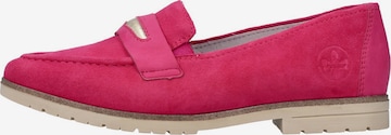 Chaussure basse Rieker en rose