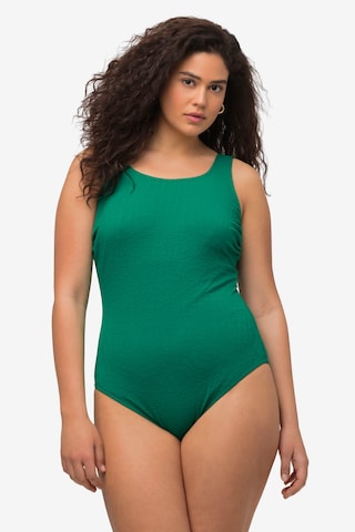 Maillot de bain Ulla Popken en vert : devant