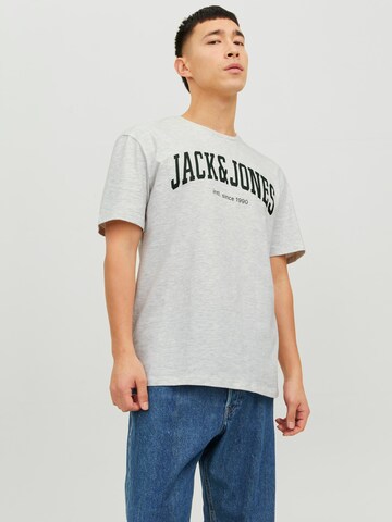 balts JACK & JONES T-Krekls 'Josh': no priekšpuses