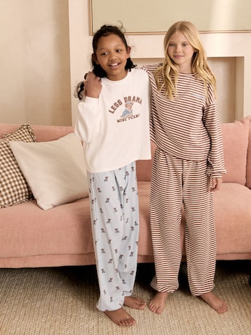 Next - Pijama en azul: frente
