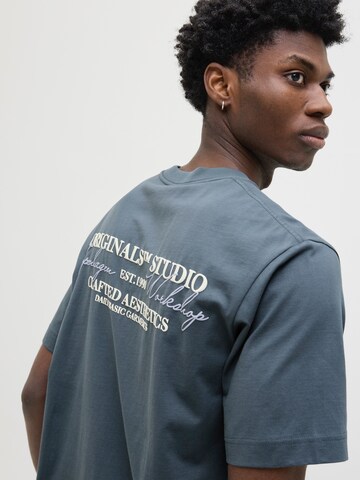 JACK & JONES Shirt 'JWHislington' in Blauw