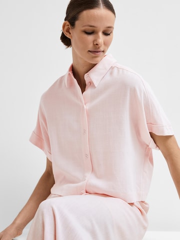 SELECTED FEMME Blouse 'Viva' in Pink