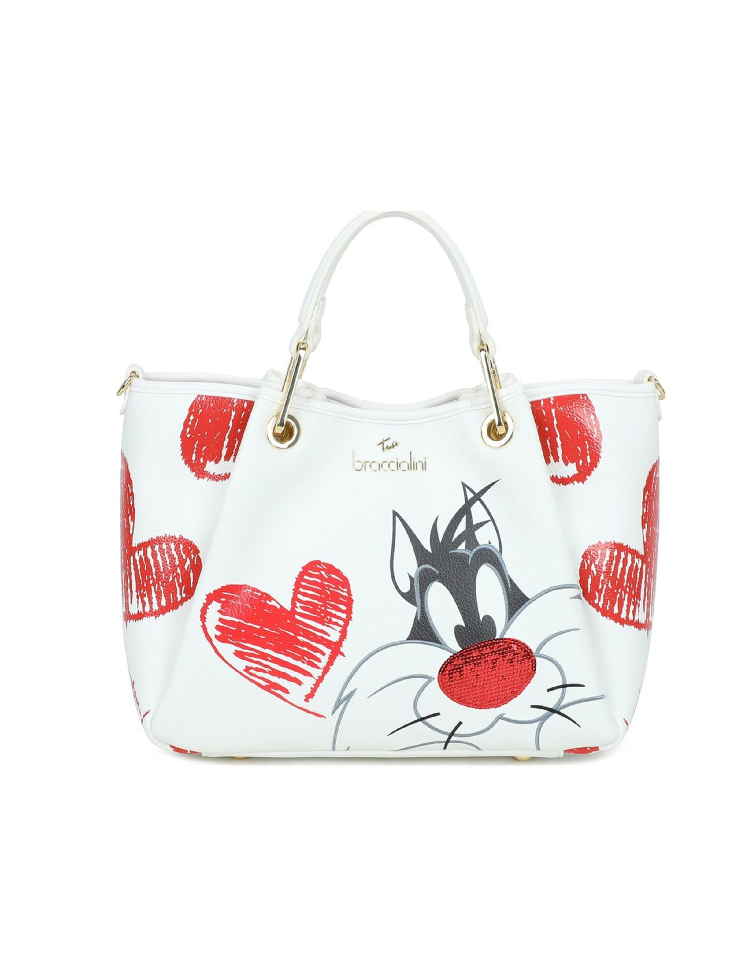 Borsa a mano 'Amy Lt' di Braccialini in colori misti: frontale