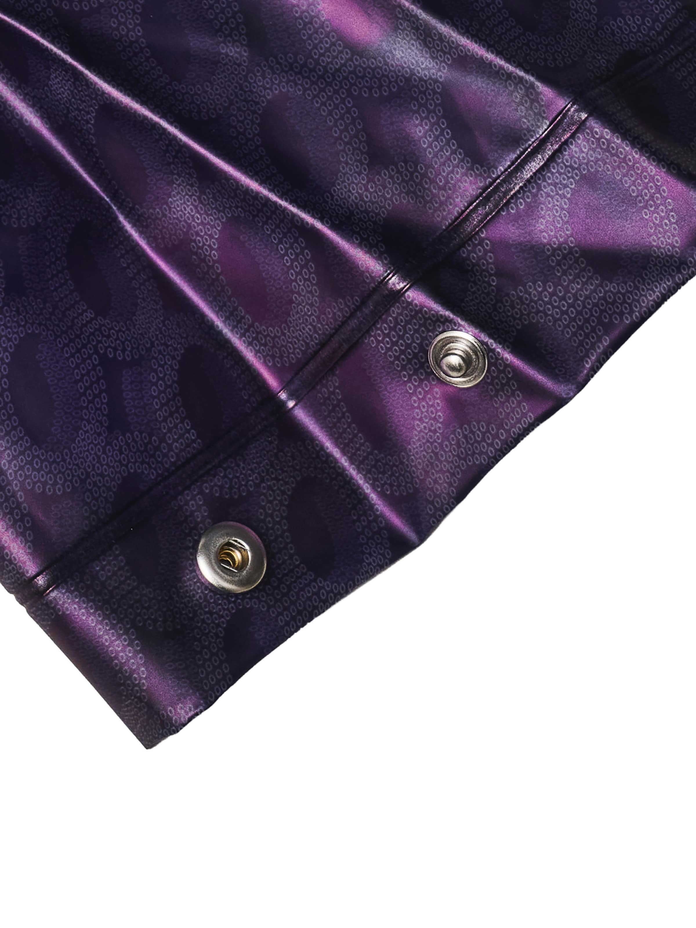 THE ODDS Functionele mantel 'Print Raincoat/ LMTD edition' in Zwart