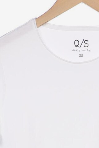QS T-Shirt XS in Weiß