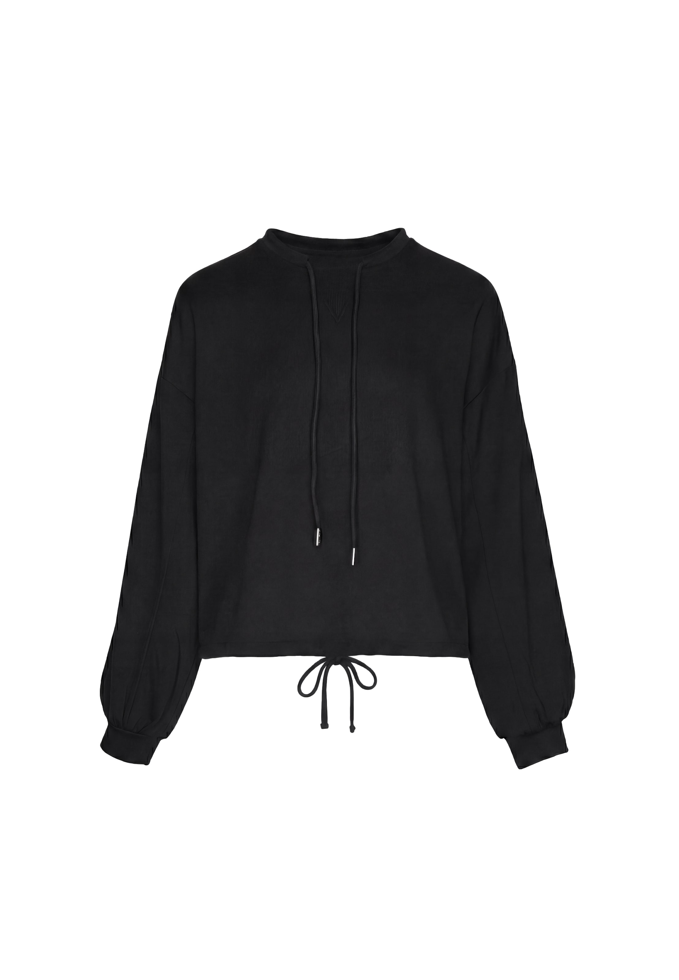 MYMO - Sudadera en negro: frente