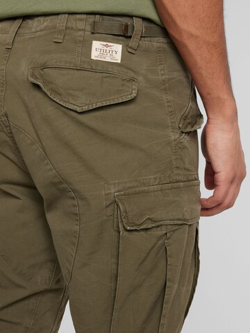 Slimfit Pantaloni cargo di Polo Ralph Lauren in verde