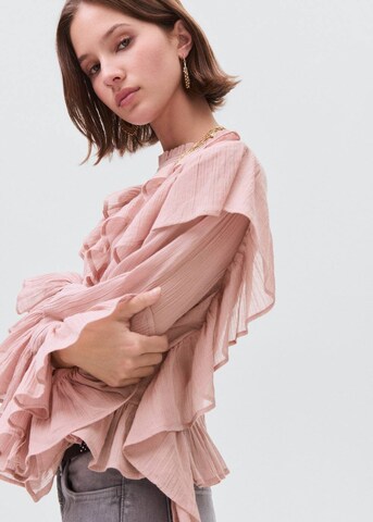 MANGO TEEN Blouse 'Giovanna' in Pink