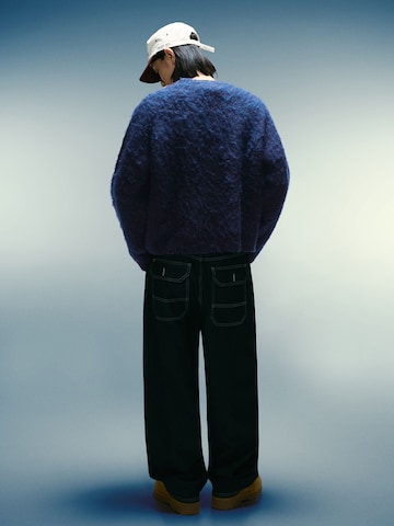 Pull-over Bershka en bleu