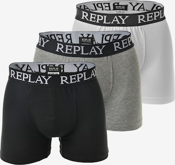 REPLAY Boxershorts in Grau: predná strana