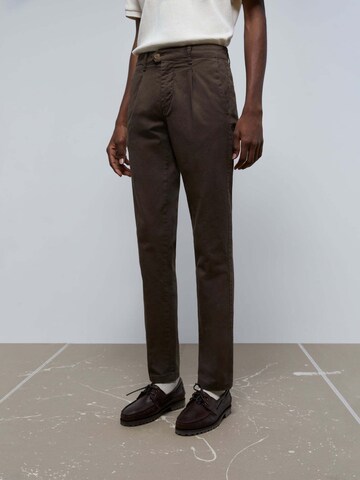 Scalpers Slim fit Chino Pants in Brown