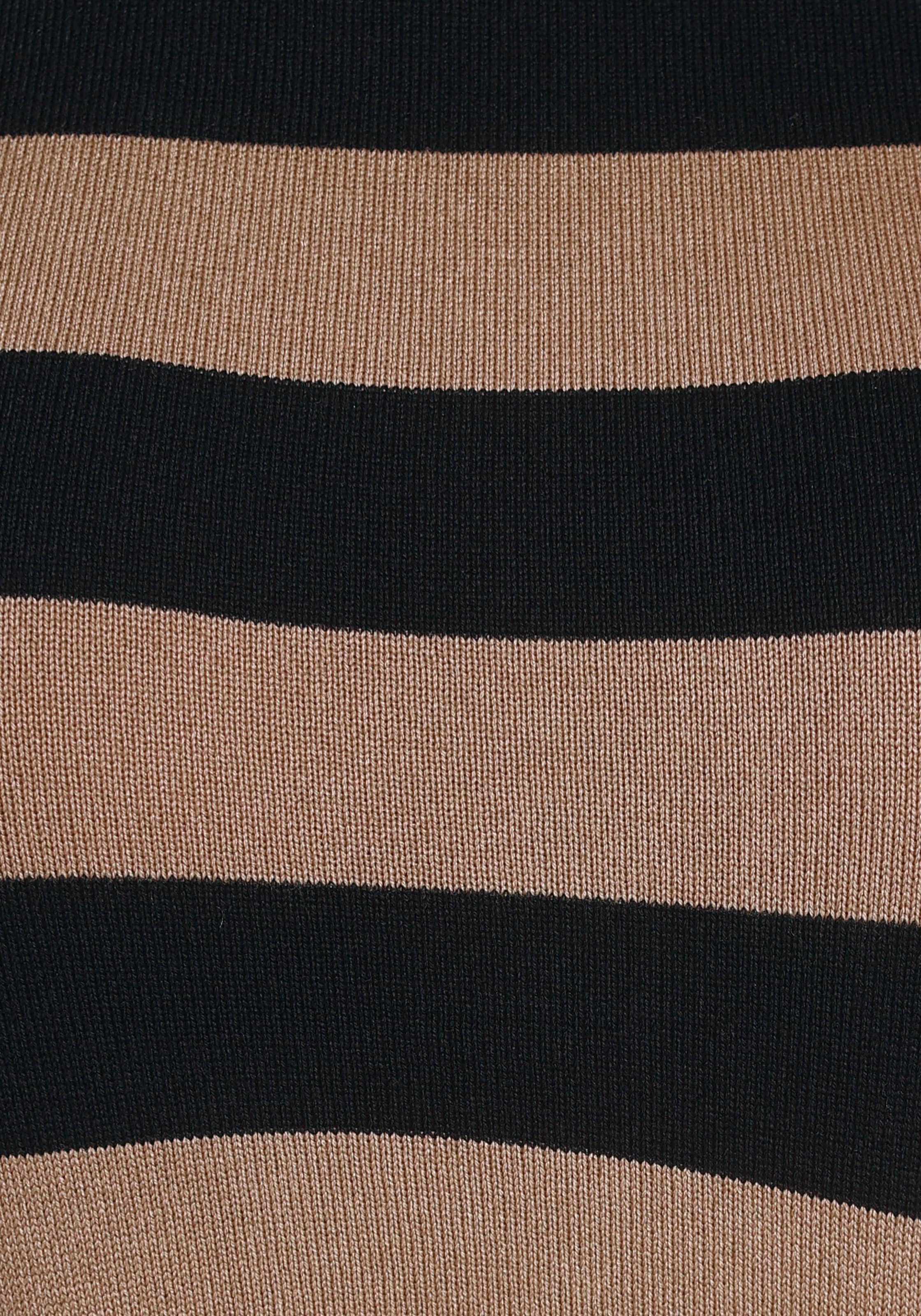 Tamaris Rollkragenpullover in Braun