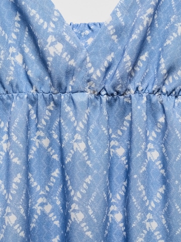 MANGO TEEN Šaty – modrá