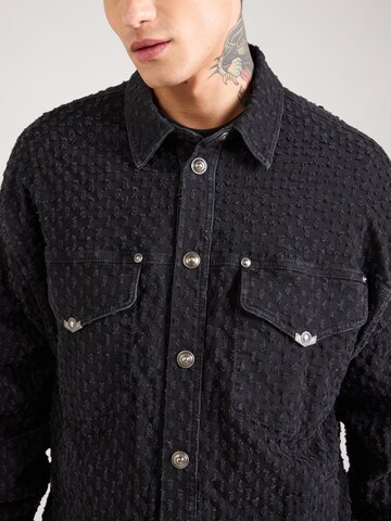 Veste mi-saison Versace Jeans Couture en noir