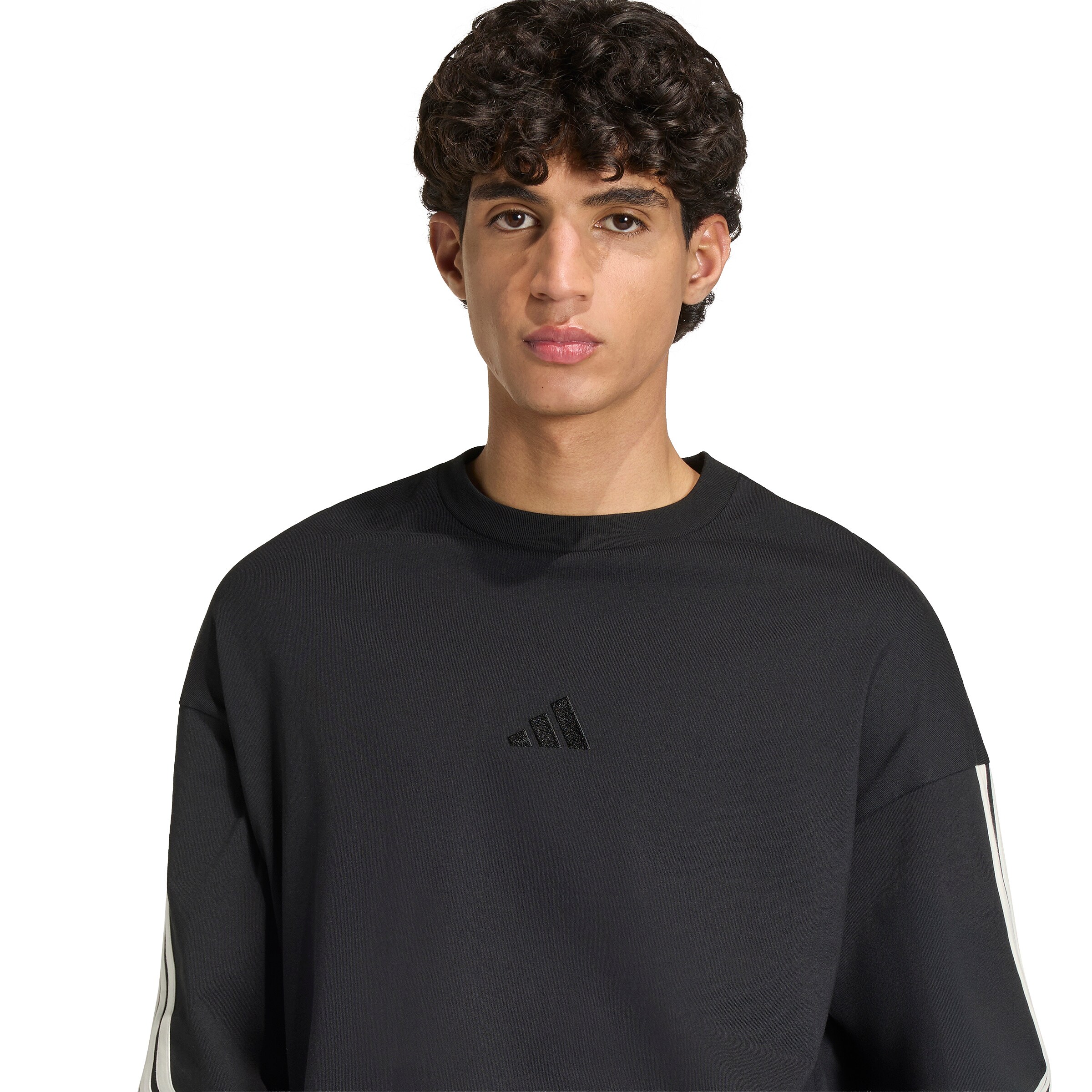 juoda ADIDAS SPORTSWEAR Sportiniai marškinėliai